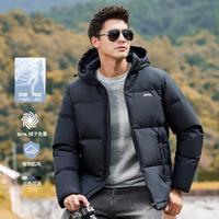 Jeep 吉普 2024男式连帽羽绒服秋冬男士羽绒外套男保暖