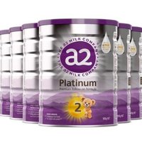 a2 艾尔 Platinum系列 婴儿奶粉 澳版2段6罐