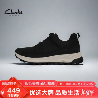 Clarks 其乐 ATL系列 男士高帮系带真皮防滑耐磨休闲皮鞋 261642307