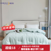 AORUOLA HOME TEXTILE 奥若拉 暖绒立体澳毛被秋冬被褥被子加厚保暖单双人被芯 绿色 适用1.8米床/220*240cm约9斤