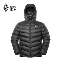 BLACKICE 黑冰 24新款 900蓬羽绒服 户外登山徒步 鹅绒 黑色 S