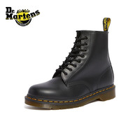 马丁（马汀博士 Dr.Martens）1460 Smooth女款秋季经典百搭光面皮黑色马丁靴 黑色 43