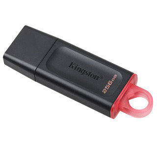 金士顿（Kingston）U盘 USB3.2 Gen 1 高速车载闪存优盘 DTX 商务办公U盘 时尚便携激光 256G U盘+金属礼盒