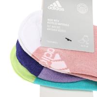 adidas 阿迪达斯 透气干爽 女中大童款弹力柔软耐磨运动休闲袜子 三双装