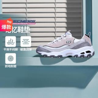 SKECHERS 斯凯奇 D'LITES系列 女士时尚绑带运动鞋 13147-WGPK