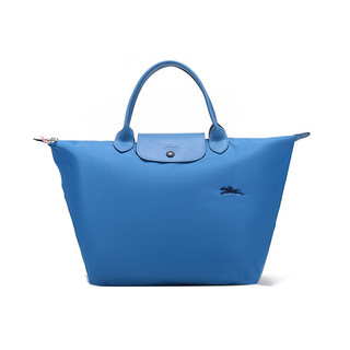 88VIP：LONGCHAMP 珑骧 Le Pliage Club系列 女士手提包中号 L1623619P50 蓝色