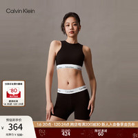 卡尔文·克莱恩 Calvin Klein 内衣24春夏女士ck大露背内搭背心式文胸QF7626AD UB1-太空黑 M