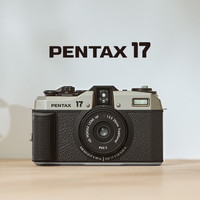 宾得 17 胶片相机 全新半格胶卷相机 经典设计 手动卷片 暗银色 标配