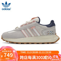 三叶草（Adidas）休闲鞋女 RETROPY E5时尚缓震舒适透气运动休闲鞋 JR0107 39