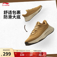 LI-NING 李宁 SOFT PLUS SHIELD丨潮流休闲鞋男鞋24新款时尚户外止滑耐磨运动鞋