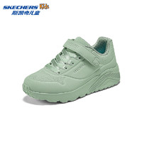 Skechers斯凯奇儿童糖果鞋UNO女大童时尚中高底秋季青少年运动板鞋310451L 薄荷绿/SAGE 30码