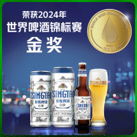 青岛啤酒 全麦酿造 青岛白啤 包装 330ml 12罐