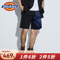 dickies【联名款】 x WACKOMARIA短裤 男女同款短裤DK009149 黑色 0XL