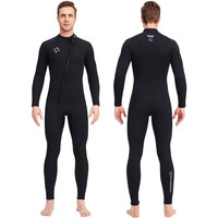 VVIR EER 3MM成人潜水服加厚男女连体长袖保暖防寒情侣深浮潜服专业冲浪服
