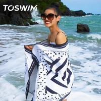 TOSWIM 拓胜 游泳浴巾女速干毛巾海边防晒沙滩吸水巾便携健身浴巾