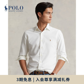 RALPH LAUREN 拉夫劳伦 男装 2020年夏季经典版型衬衫12511 100-白色 S