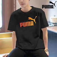 PUMA 彪马 蛇年红色短袖男2025新年款本命年运动服半袖T恤691338