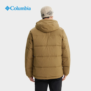 Columbia哥伦比亚棉服男户外24秋冬男子金点拒水夹棉保暖外套WE4552 257 2XL