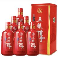 五粮醇 红淡雅 50度 浓香型白酒 500ml*6瓶