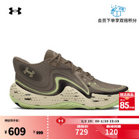 安德玛（UNDERARMOUR）Spawn 6 Camo男女中帮运动篮球鞋3028338 烟尘灰200 40 40