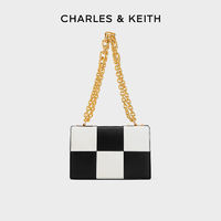 百亿补贴：CHARLES & KEITH CHARLES&KEITH23春季新品方格链条单肩斜挎小方包女CK2-80782007