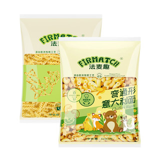 法麦趣 FIRMATCH 螺旋形弯通形意大利面 500g*2