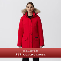 CANADA GOOSE Trillium 女士派克大衣户外休闲外套大鹅羽绒服 6660L 11 红色 XS