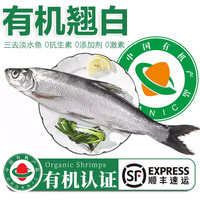 太湖海【有机淡水鱼】南都湖河鲜 三去生鲜鱼类海鲜水产 有机翘白鱼（500g/袋*5袋）