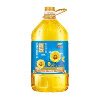 金龙鱼 精选葵花籽油5L 物理压榨食用油