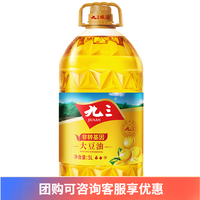 九三 非转基因大豆油 5L 1桶