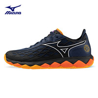 美津浓 Mizuno专业网球鞋男WAVE ENFORCE 硬地红土比赛训练运动鞋 藏青 43 