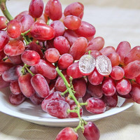 采蘩 CAIFAN 克伦生无籽红提新鲜葡萄无核提子应季孕妇当季水果 1000g
