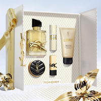  圣罗兰  YSL 披金限定口红香水礼盒 (自由之水女士浓香水 EDP 50ml+圆管敢爱光耀釉光唇膏 #209 3.2g)