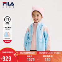 FILA 斐乐 童装儿童外套2024冬季女小童梭织两件套