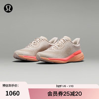 lululemon丨chargefeel 2 女士低帮综合跑训鞋 LW9EQ0S 粘土灰/毛桃粉/落日橙粉 40