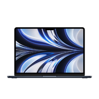 Apple/苹果AI笔记本/2022MacBookAir13.6英寸M2(8+10核)24G 2TB 午夜色电脑 Z1610002K