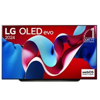 LG 77英寸OLED EVO电视OLED77C4XCA (黑色 不含底座)