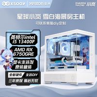 百亿补贴：intel 英特尔 yeston 盈通 ASUS 华硕 yeston 盈通 华硕i5 13400F/12400F/RTX 4060Ti吃鸡游戏组装电脑台式机主机