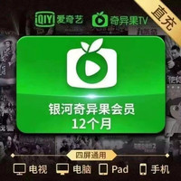 爱奇艺白金VIP会员年卡12个月 支持电视端 输入手机号充值