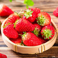 少羽新鲜采摘当季草莓 现摘现摘现发新鲜草莓 红颜草莓应季奶油草莓 红颜草莓 1.5装单果15g-25g 云南草莓