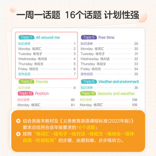 星火英语小学英语听力专项训练听力天天练一二年级三四年级五六年级上下册小升初英语听力专项训练习题听力训练英语人教外研译林版