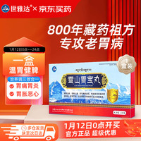 雪山 胃宝丸 0.25g/丸*24丸/板*1板/盒 止痛胃药肠胃消化用药胃痛胃脘胀痛慢性浅表性胃炎京东大药房旗舰店