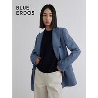 BLUE ERDOS 西服外套女气质宽松休闲职业西装外套女