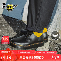 马丁（马汀博士 Dr.Martens）Zavala Lo男女秋舒适百搭轻量软皮黑色薄底女单鞋 黑色 43
