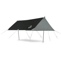 挪客户外 Naturehike天幕帐篷户外露营野营黑胶涂银防晒野外六角遮阳棚