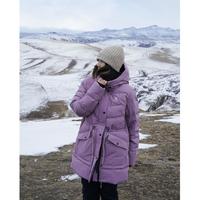 凯乐石KAILAS 羽绒服800蓬冬季中长加厚鹅绒服防风防水登山外套女款