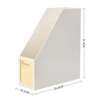 时代良品 SDLP SD-2330 书立 白色 单个装