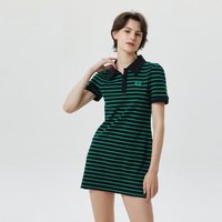 Gap 盖璞 女装夏季款LOGO修身POLO领运动短袖663383连衣裙