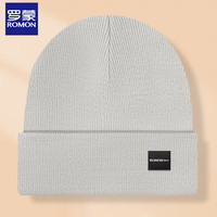 罗蒙帽子男女秋冬季保暖针织帽户外骑行防寒防风百搭毛线帽护耳冷帽