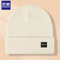 罗蒙帽子男女秋冬季保暖针织帽户外骑行防寒防风百搭毛线帽护耳冷帽